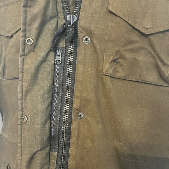 Aritzia brand: Community, size small olive green parka - Picture 4 of 10